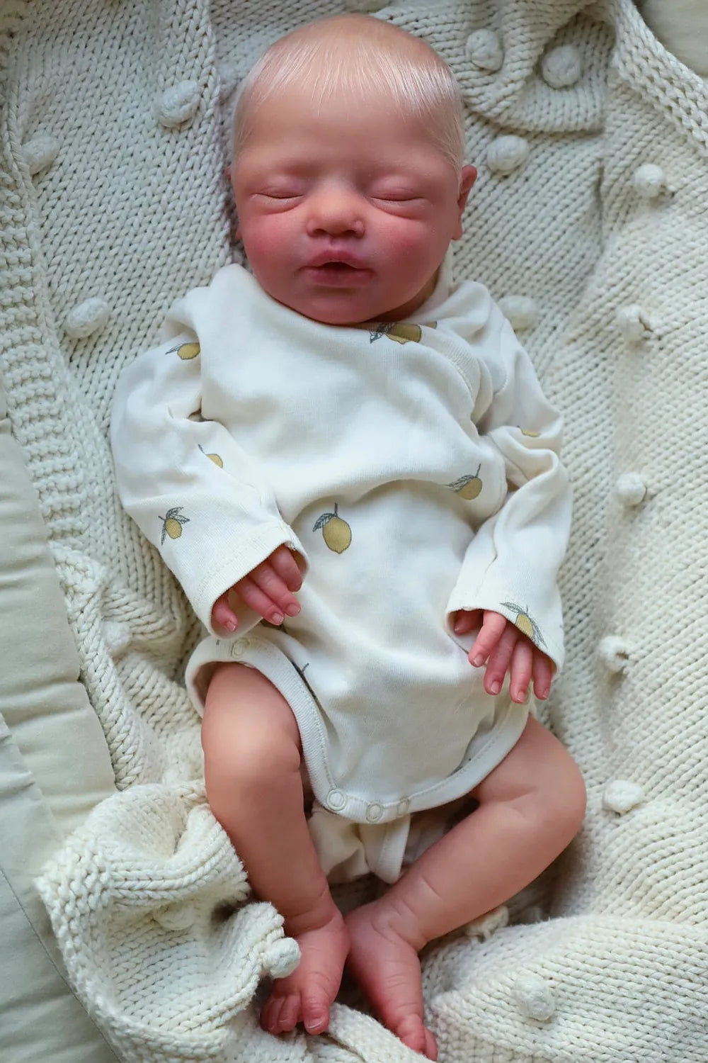 Muñeco Reborn Realista Pietro Niño, 58cm / 2.400 kg