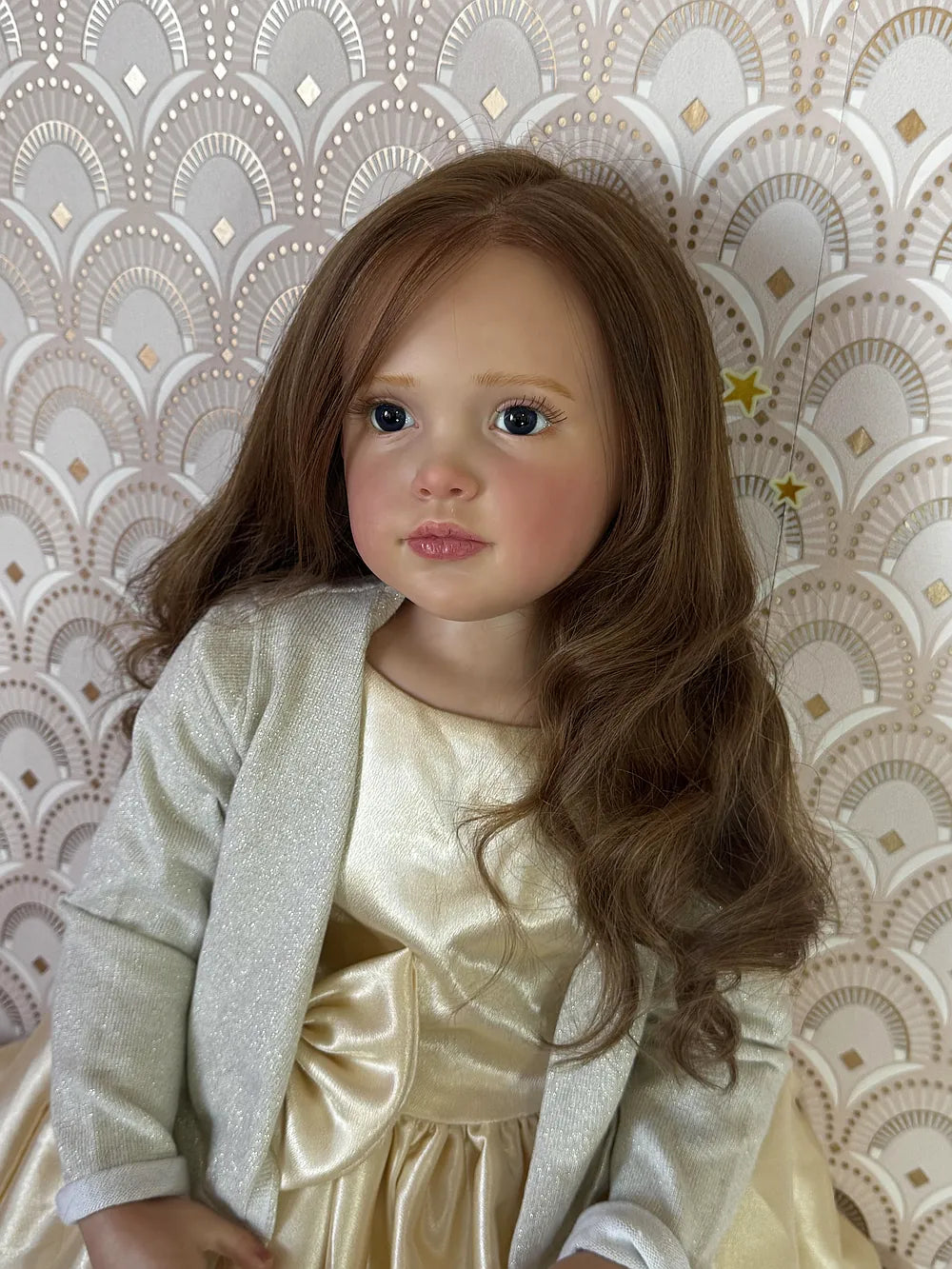 Muñeca Reborn Paula Realista Niña 75cm / 5.600 kg