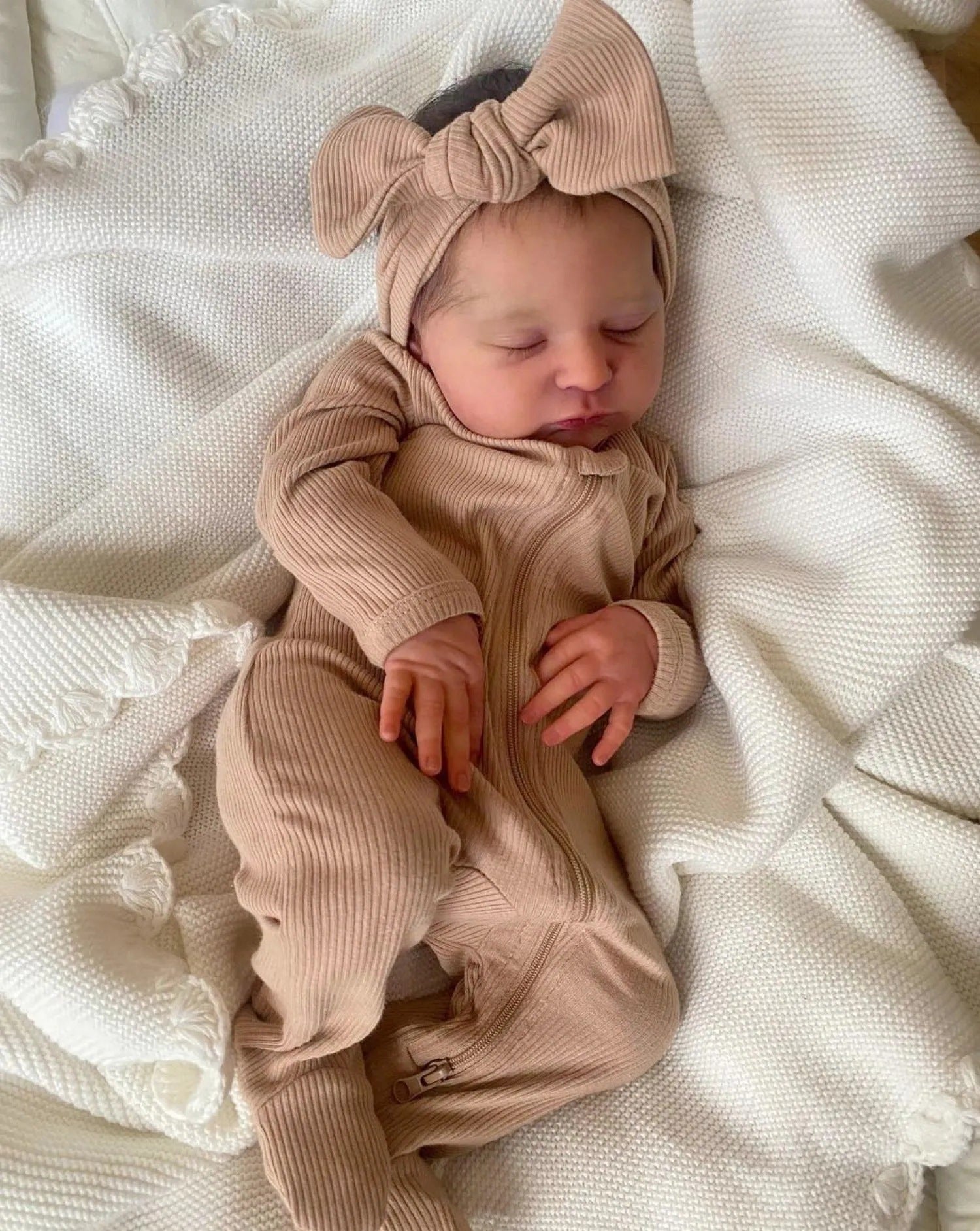 Muñeca Reborn Realista Gloria Niña, 58cm / 2.800 kg