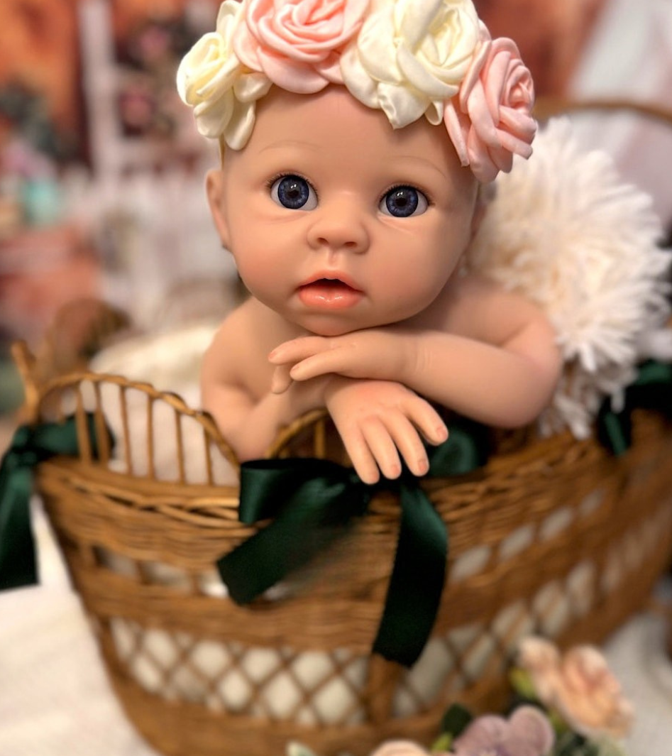 Muñeca Reborn Silicona Millú Niña 52cm / 4kg + Pack Premium
