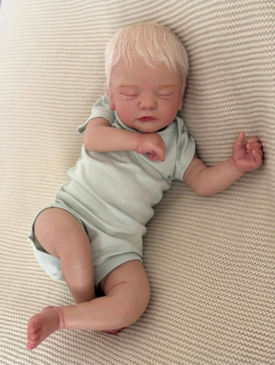 Muñeca Reborn Realista Gael Niño 55cm / 2.300 kg