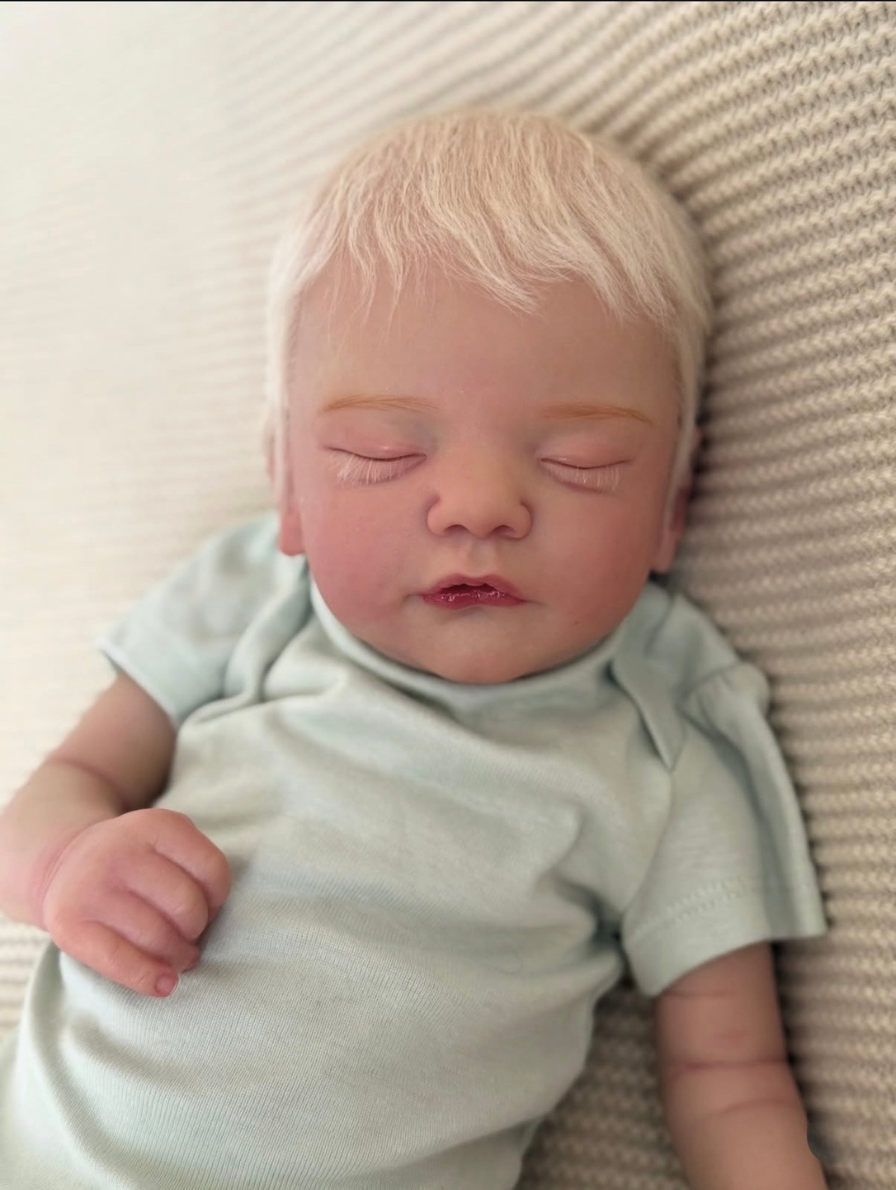 Muñeca Reborn Realista Gael Niño 55cm / 2.300 kg