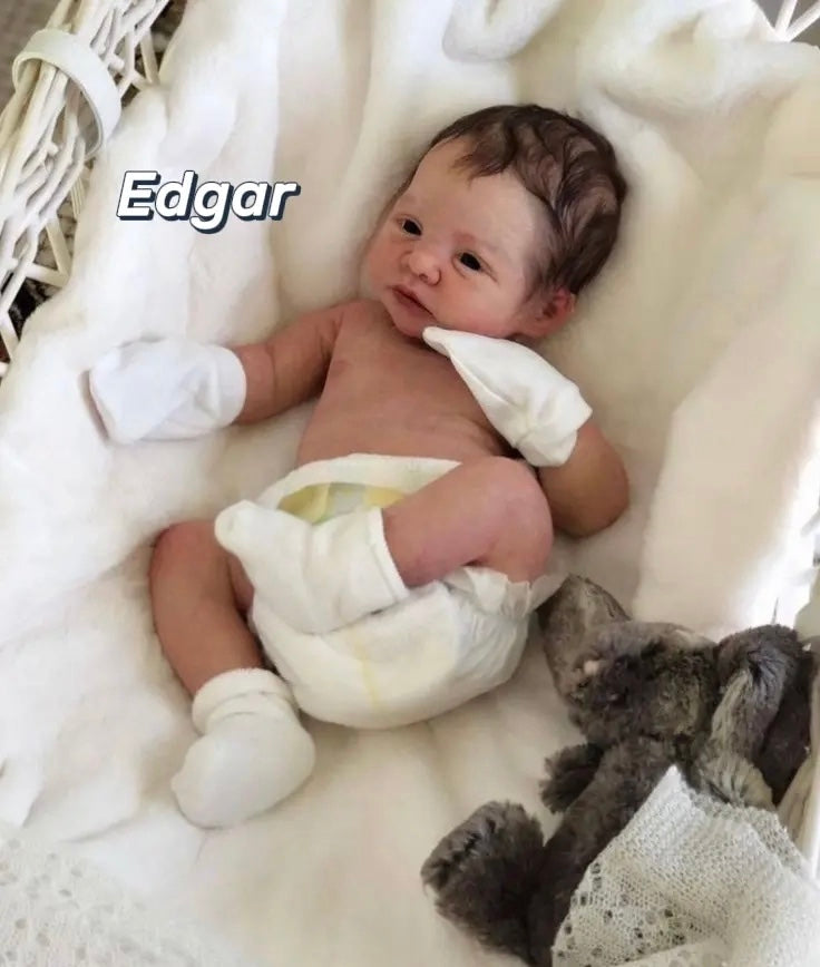 Muñeco Reborn Realista Edgar Niño 54cm / 2.500 kg