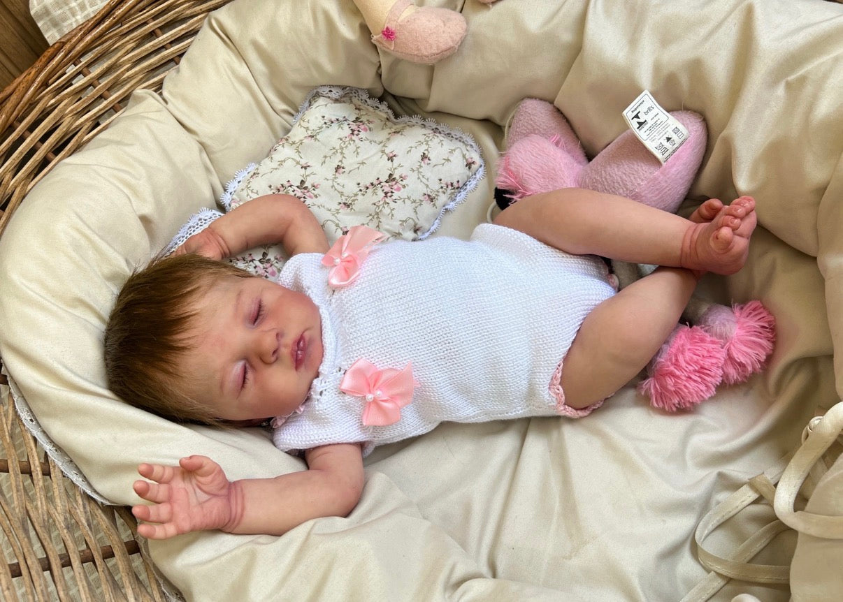 Muñeca Reborn Realista Ivy Niña 54cm / 2.400 kg