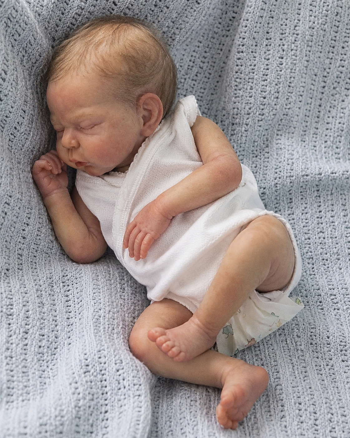 Muñeco Reborn Elias Niño 48cm / 2.400 kg