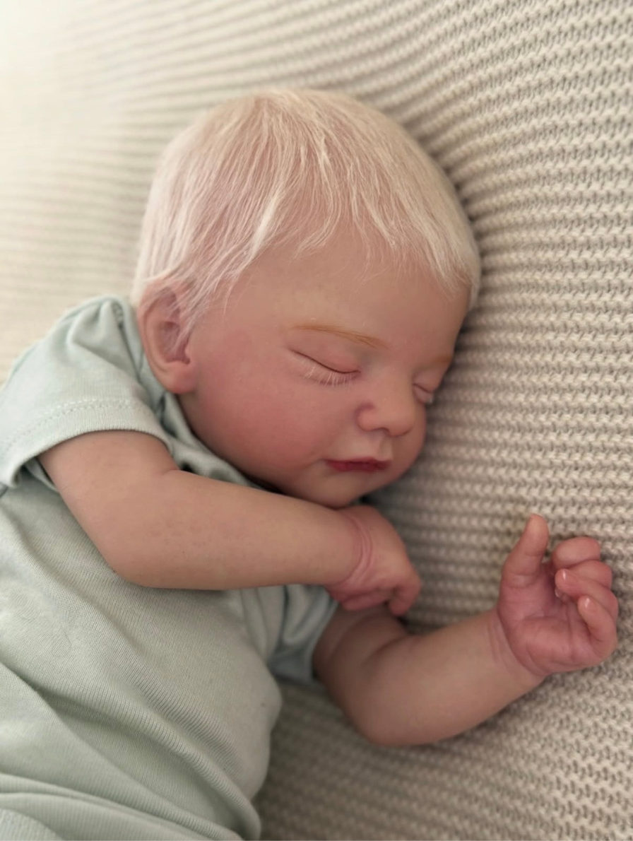 Muñeca Reborn Realista Gael Niño 55cm / 2.300 kg