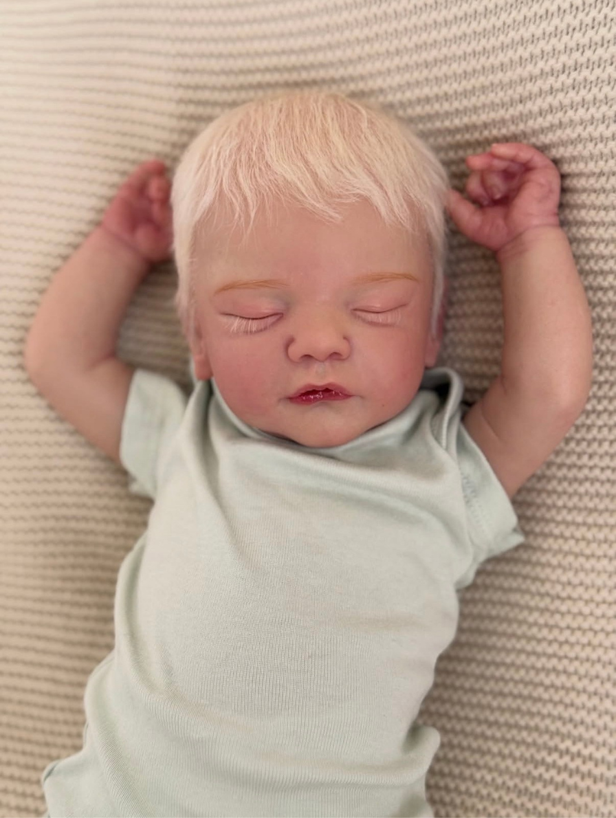 Muñeca Reborn Realista Gael Niño 55cm / 2.300 kg