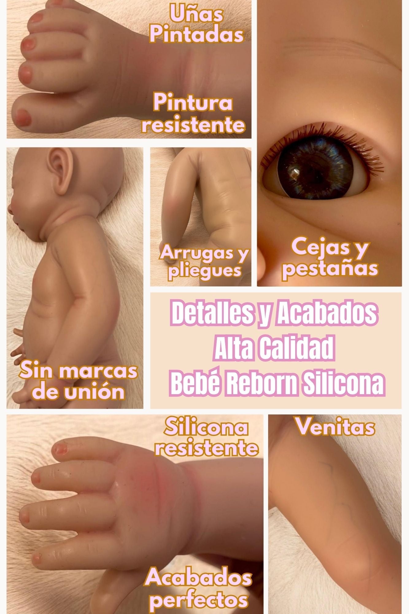 Muñeco Reborn Silicona Luan Niño 47cm / 2,8kg + Pack Premium